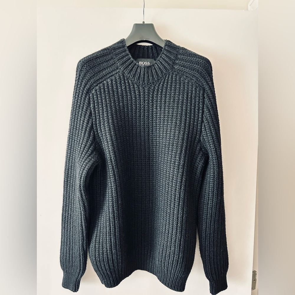 Hugo Boss Black thick Knit Sweater